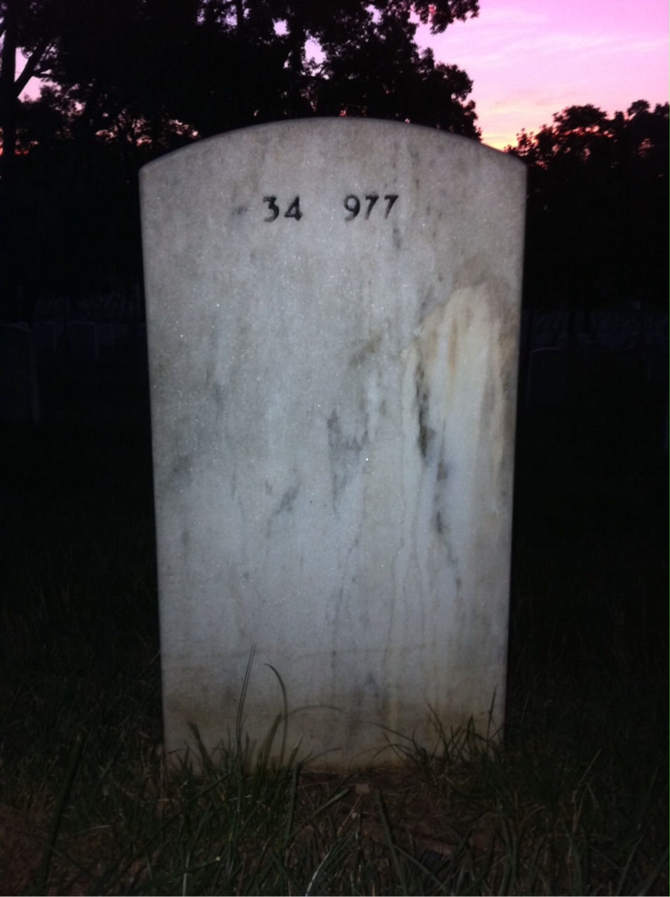 Back of headstone — Stephen Antonelli