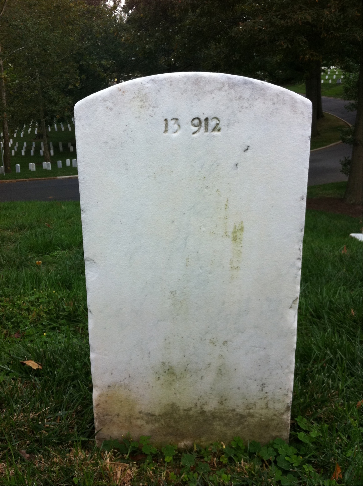 Back of headstone — Chauncey Bailey