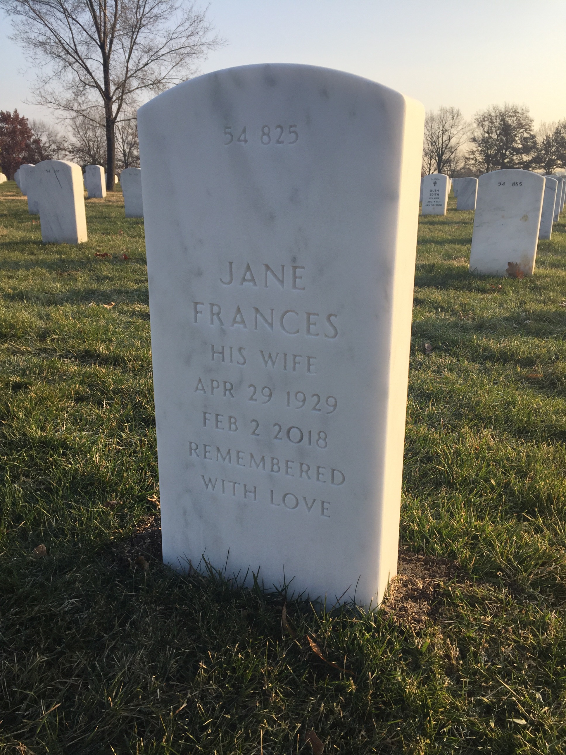 Back of headstone — Clyde Mclemore