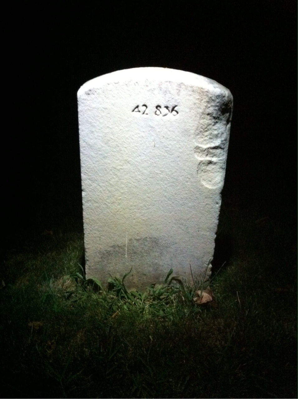 Back of headstone — Edward Samaha
