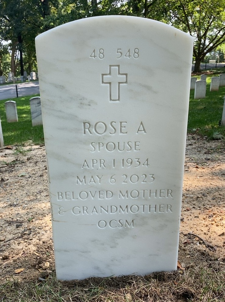 Back of headstone — Robert Morgan