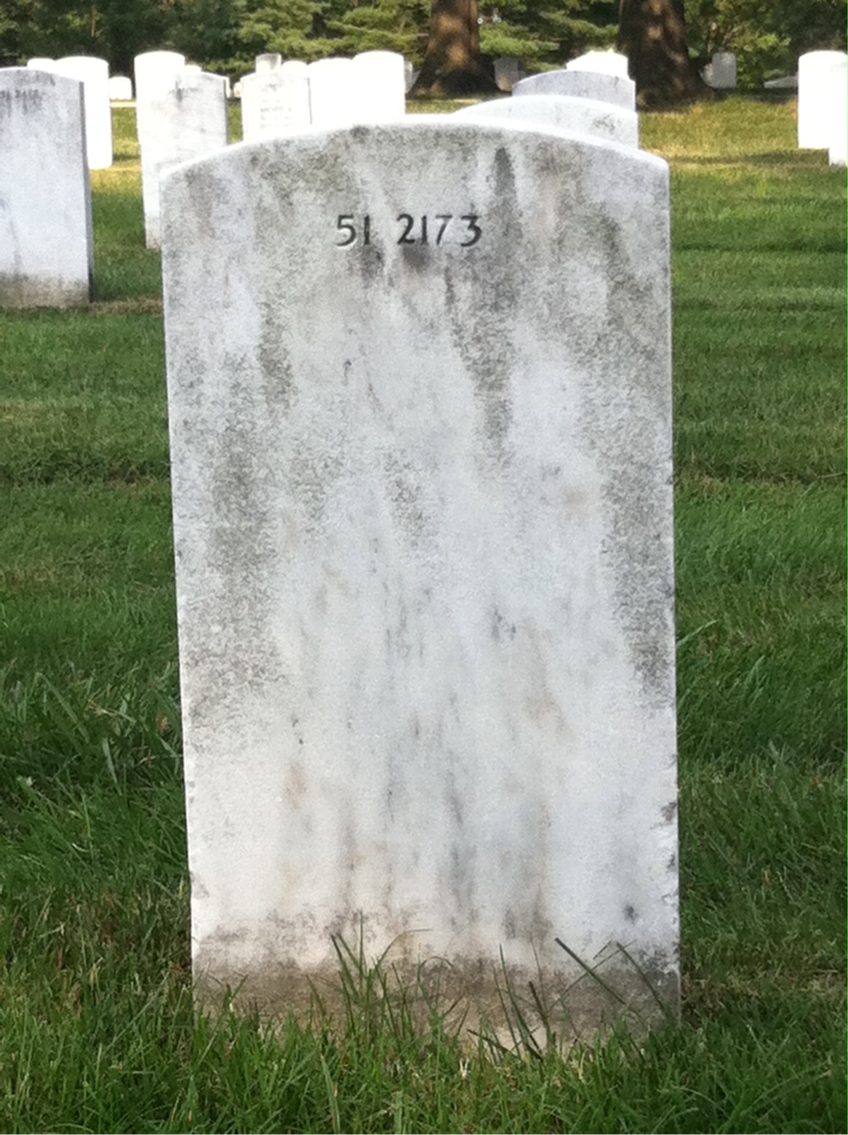 Back of headstone — Juan Apodaca