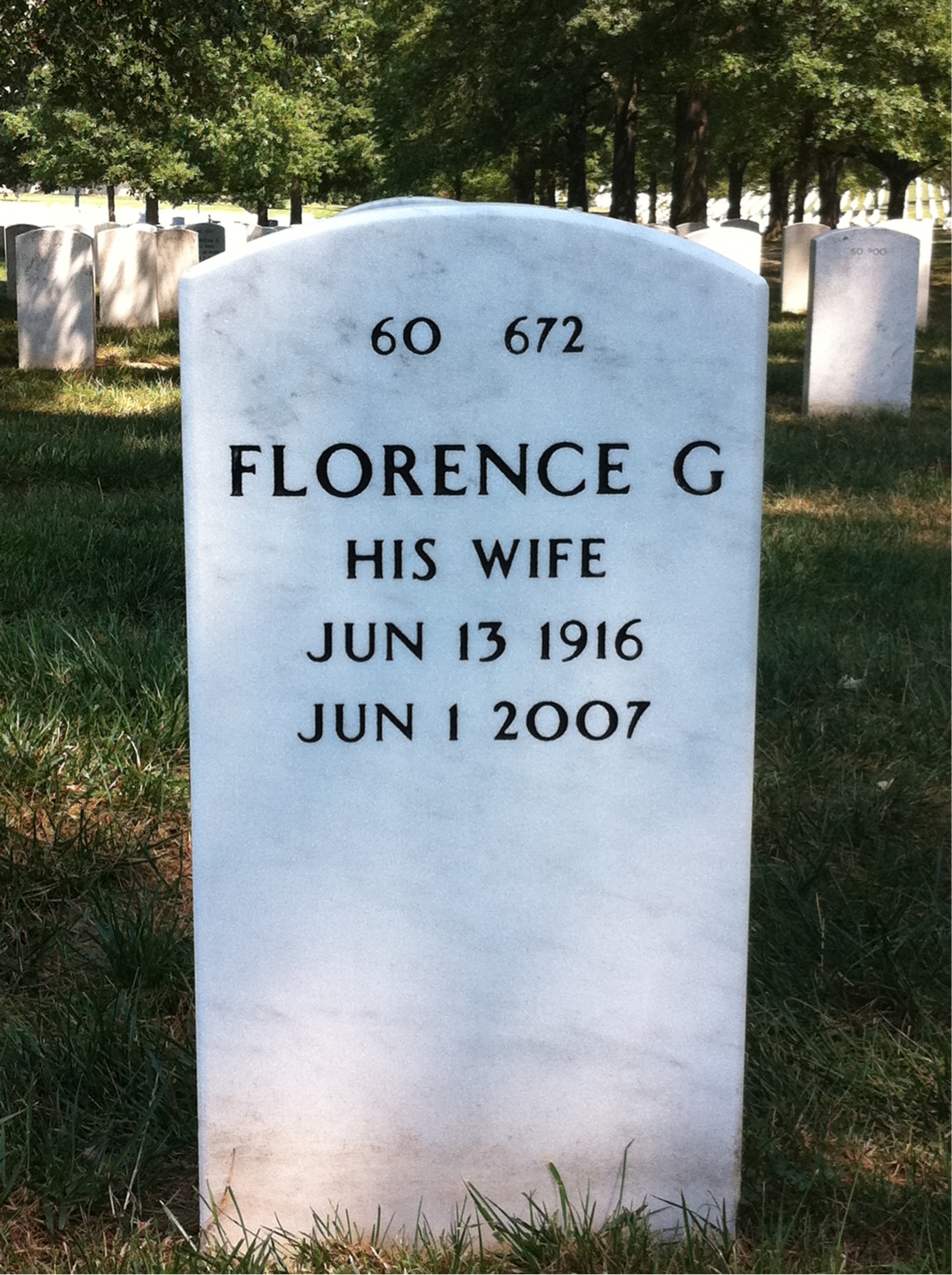 Back of headstone — Joseph Tubbs
