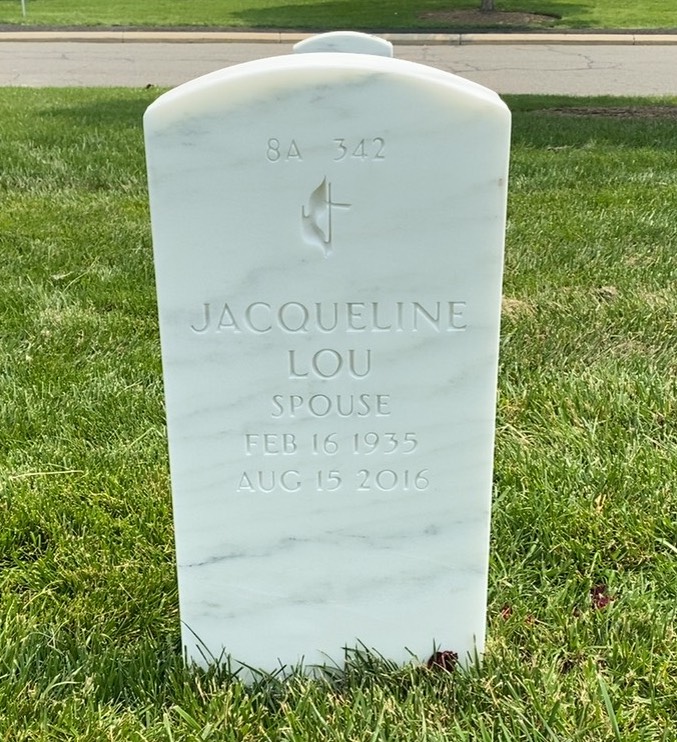 Back of headstone — William Edward Walker