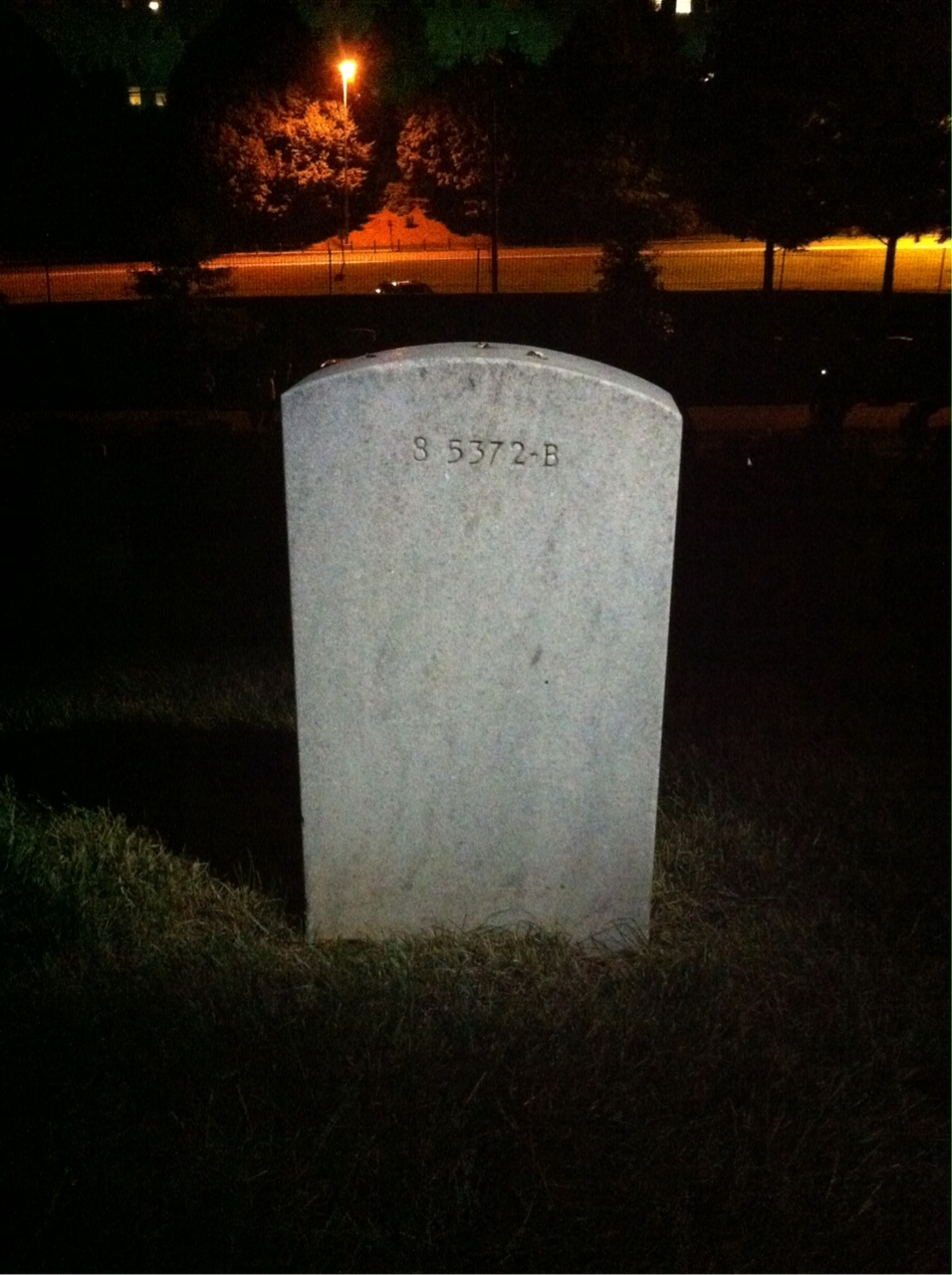 Back of headstone — Margaret Croarkin