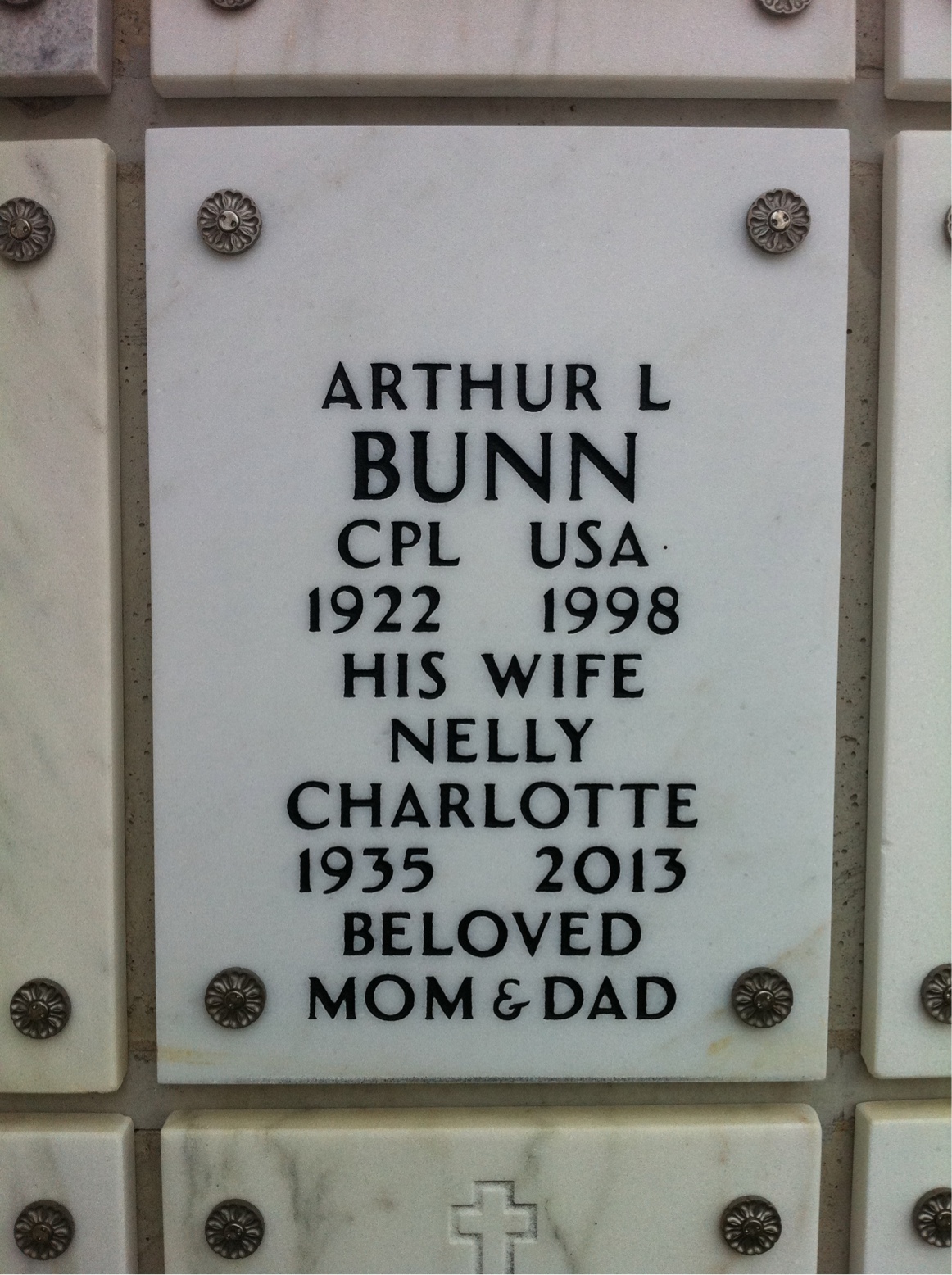 Arthur L Bunn