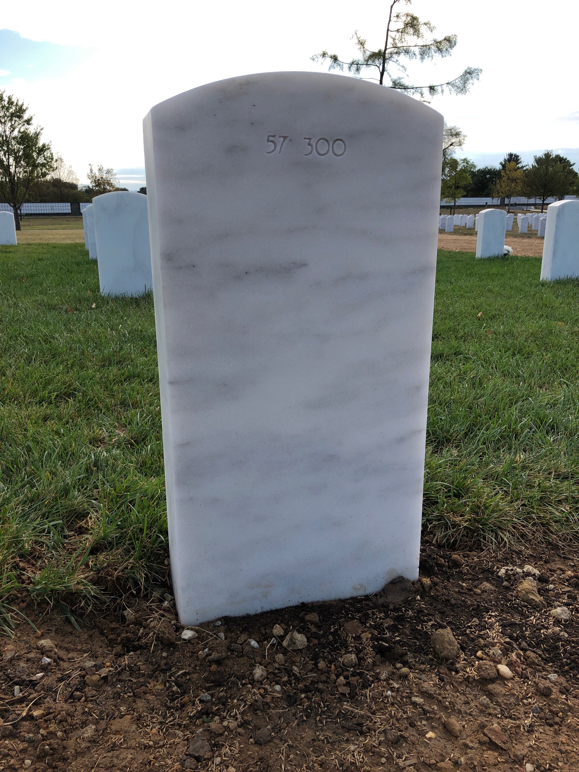 Back of headstone — Ronald Lynn Condrey