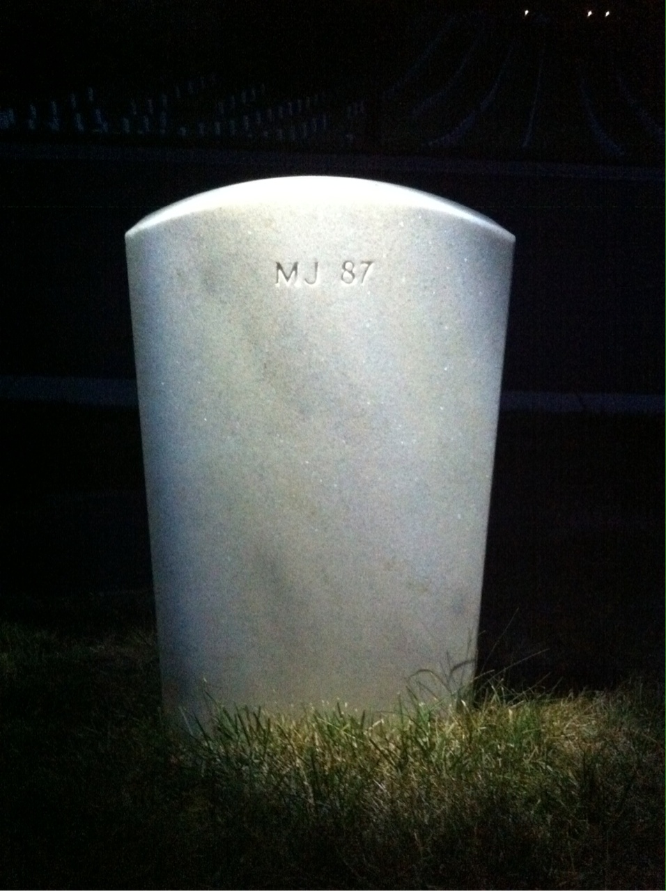 Back of headstone — Richard Murgatroy