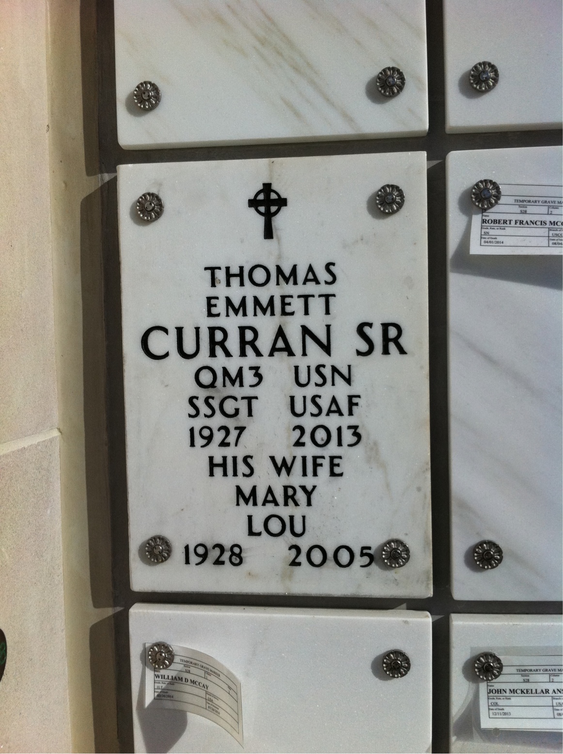 Thomas E Curran