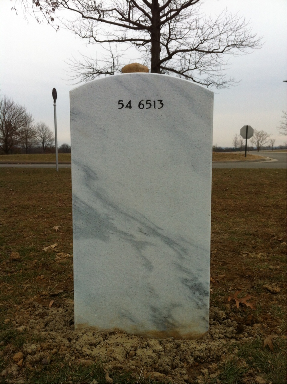 Back of headstone — Dawn Suzette Cherry