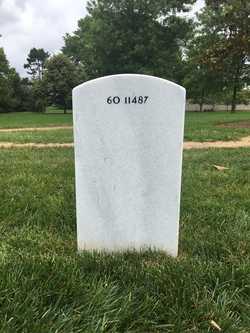 Back of headstone — Shawn David Thomas