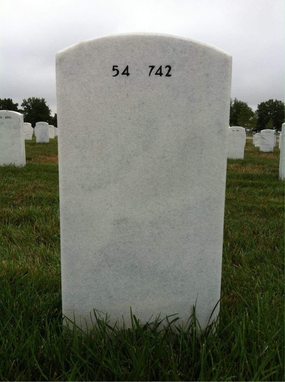 Back of headstone — James Atanasoff