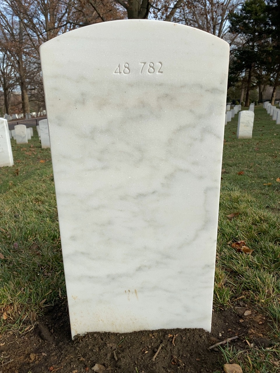 Back of headstone — Thomas Norfleet Griffin