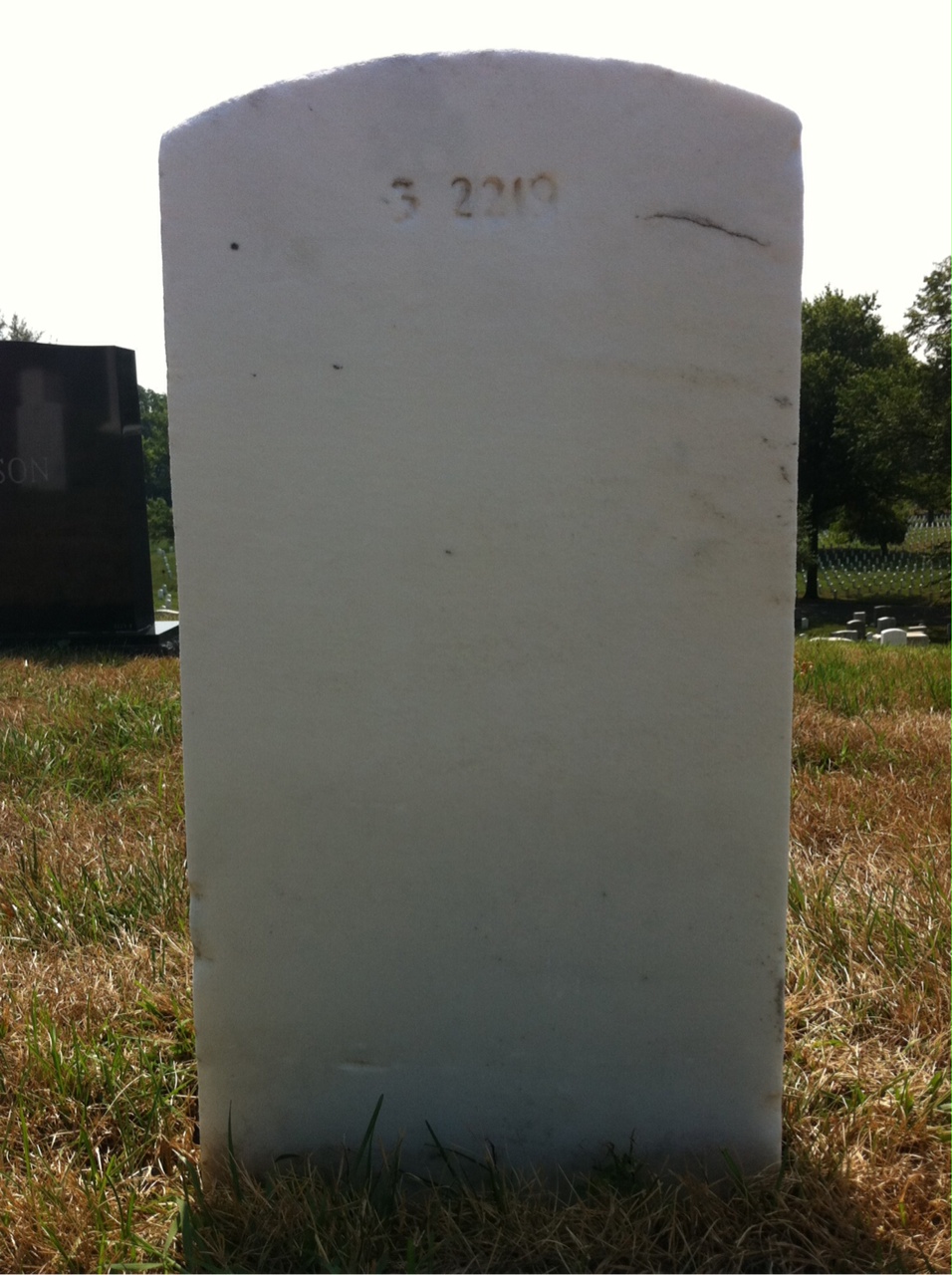 Back of headstone — Henry Muhlenberg