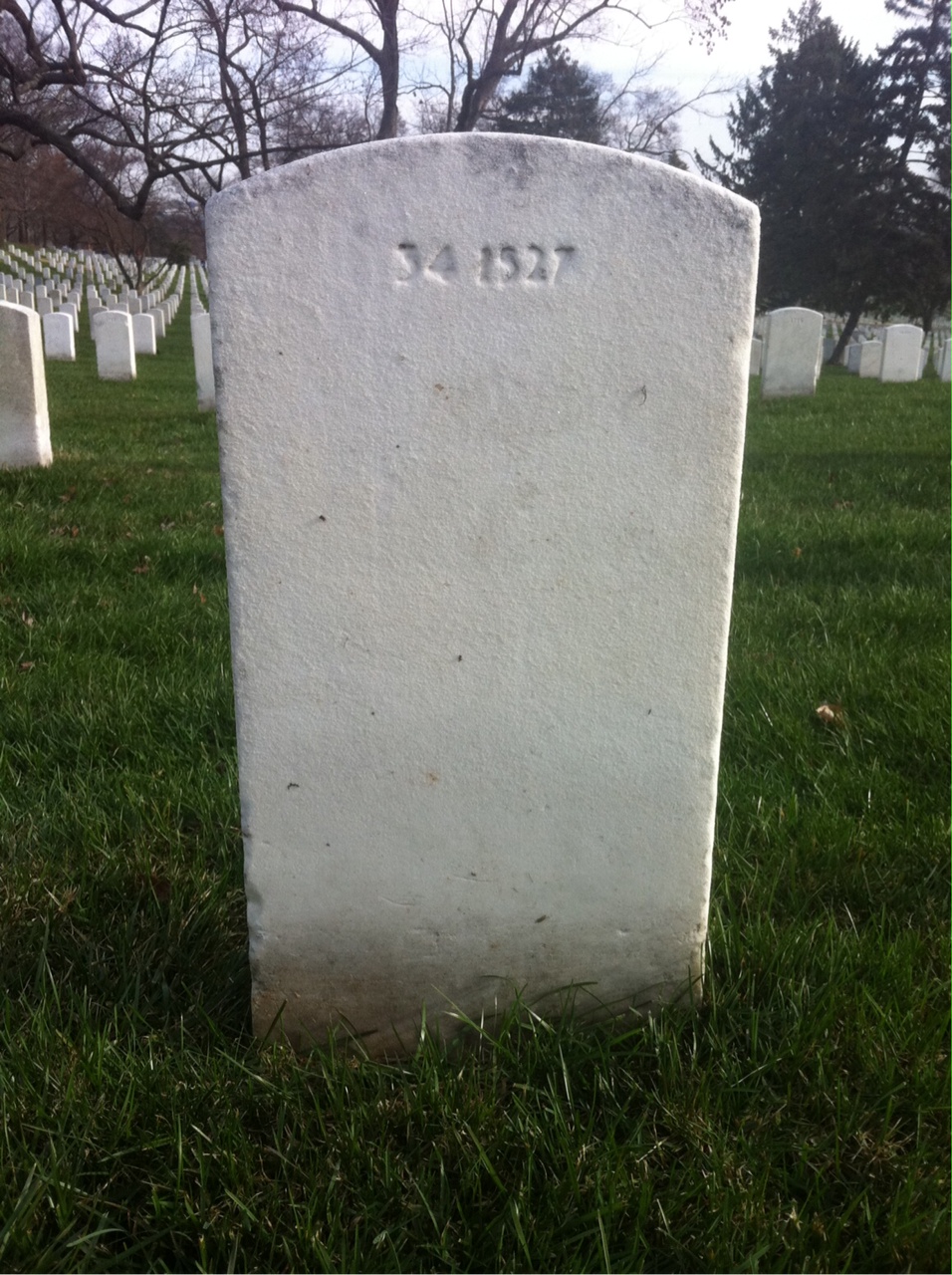 Back of headstone — Jose Aquino