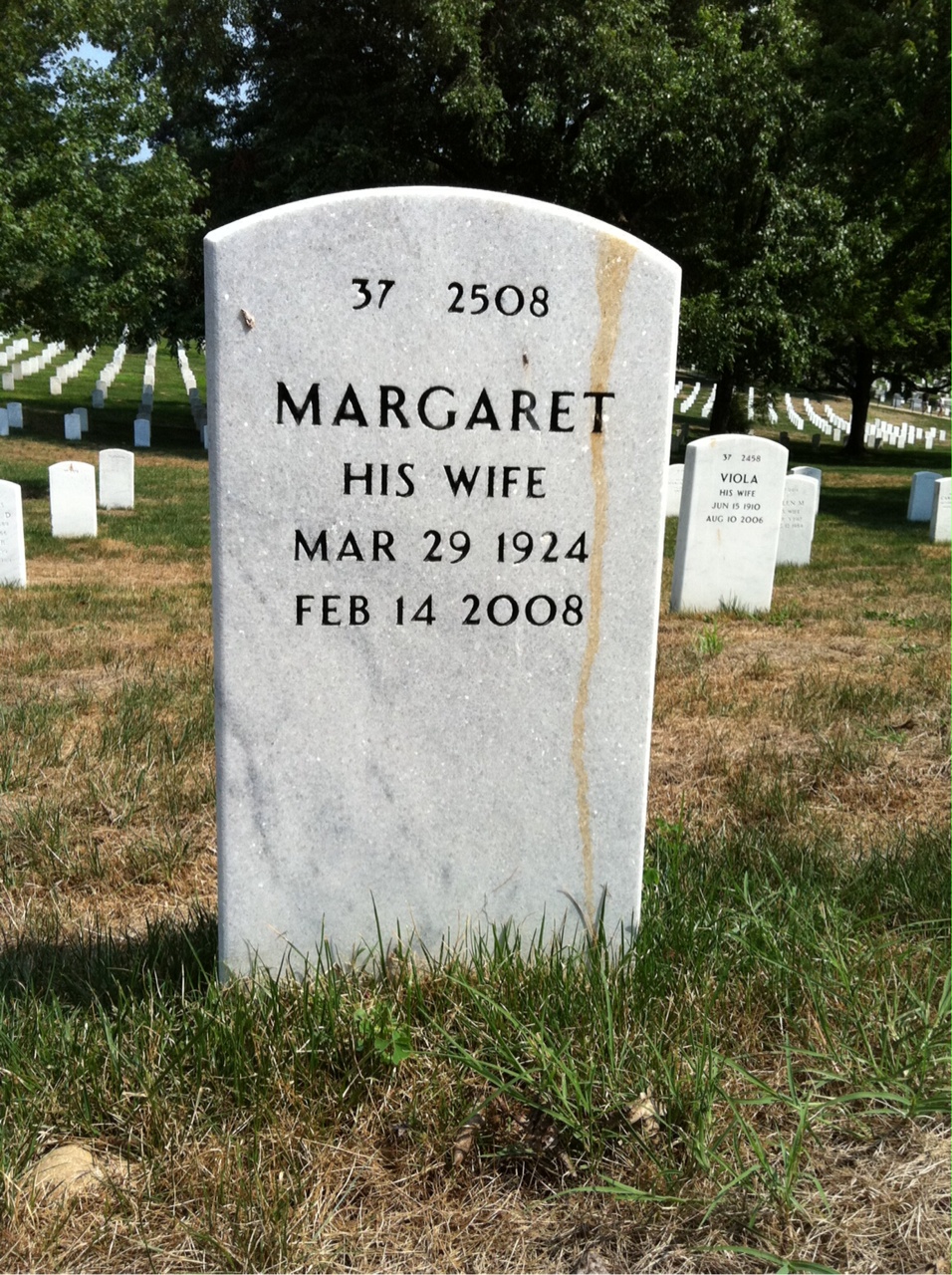 Back of headstone — Peter Chaconas
