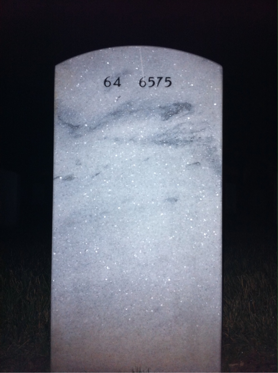 Back of headstone — Joseph Ricotta