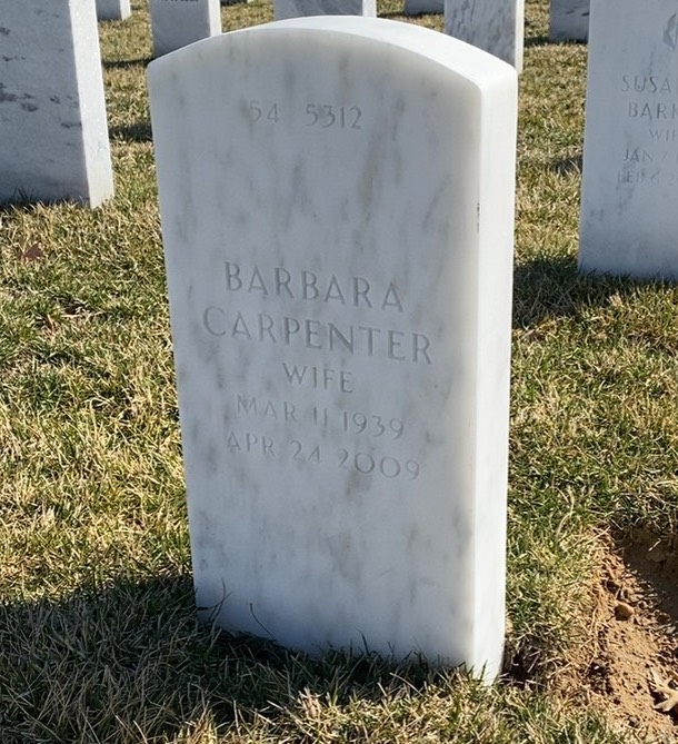 Back of headstone — William Williamson