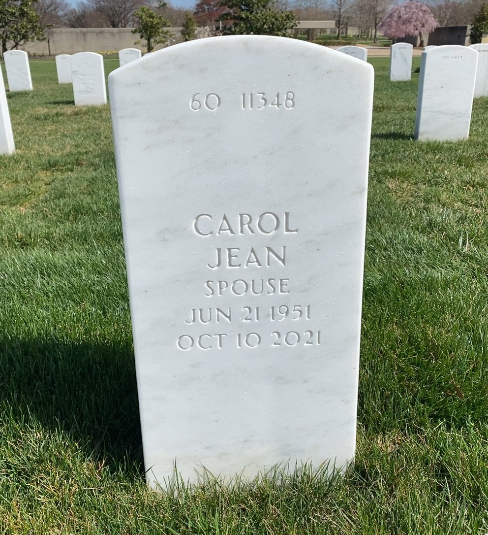 Back of headstone — Charles Mckee
