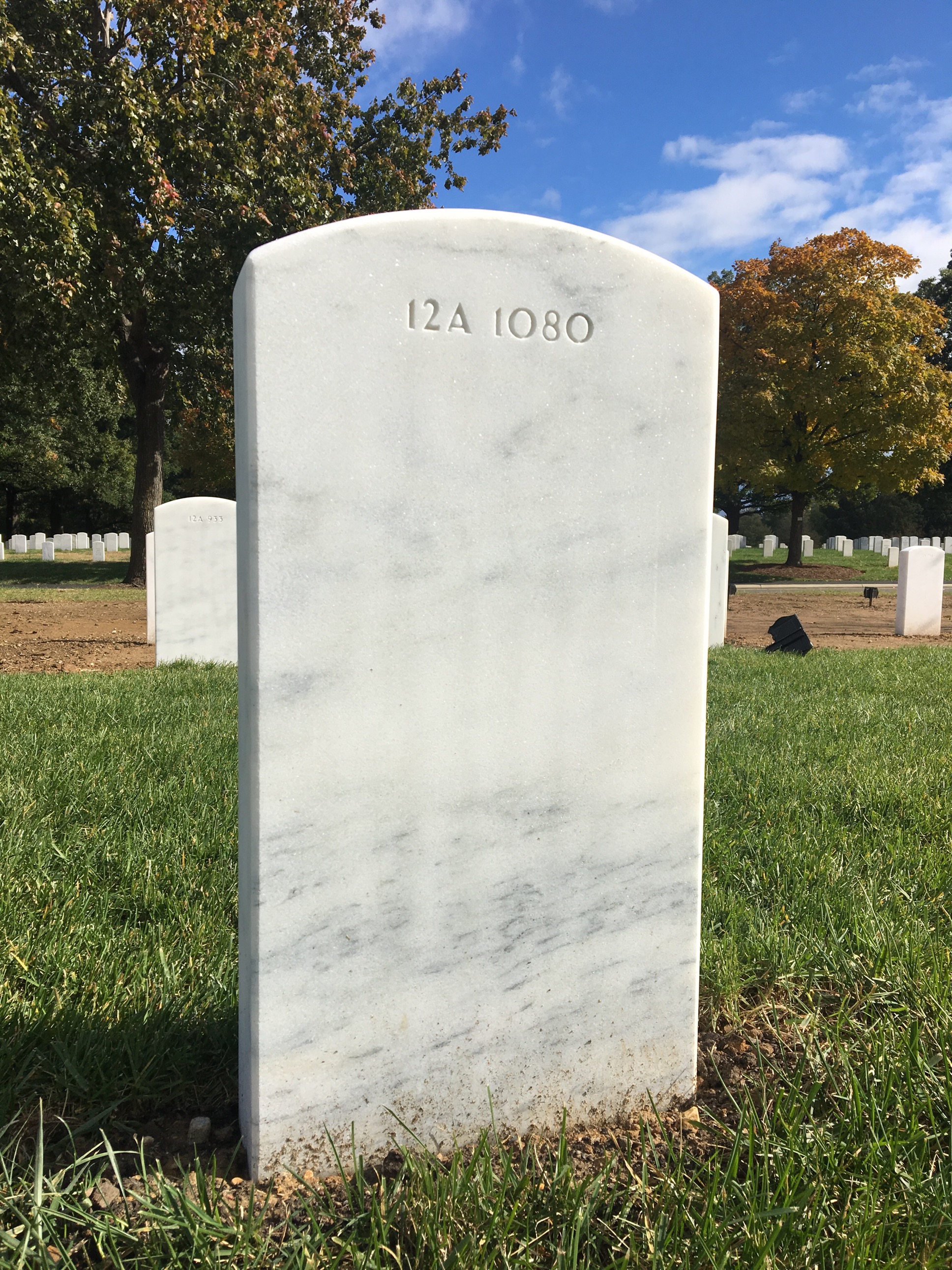 Back of headstone — Theodus L Drayton