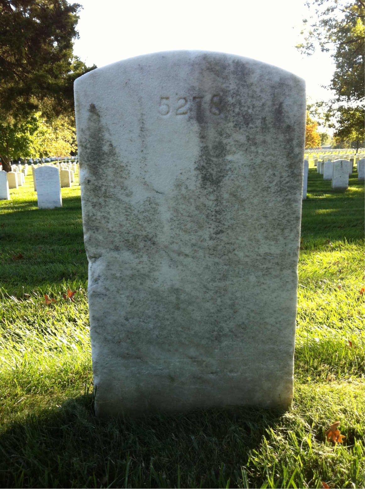 Back of headstone — Andrew Munro