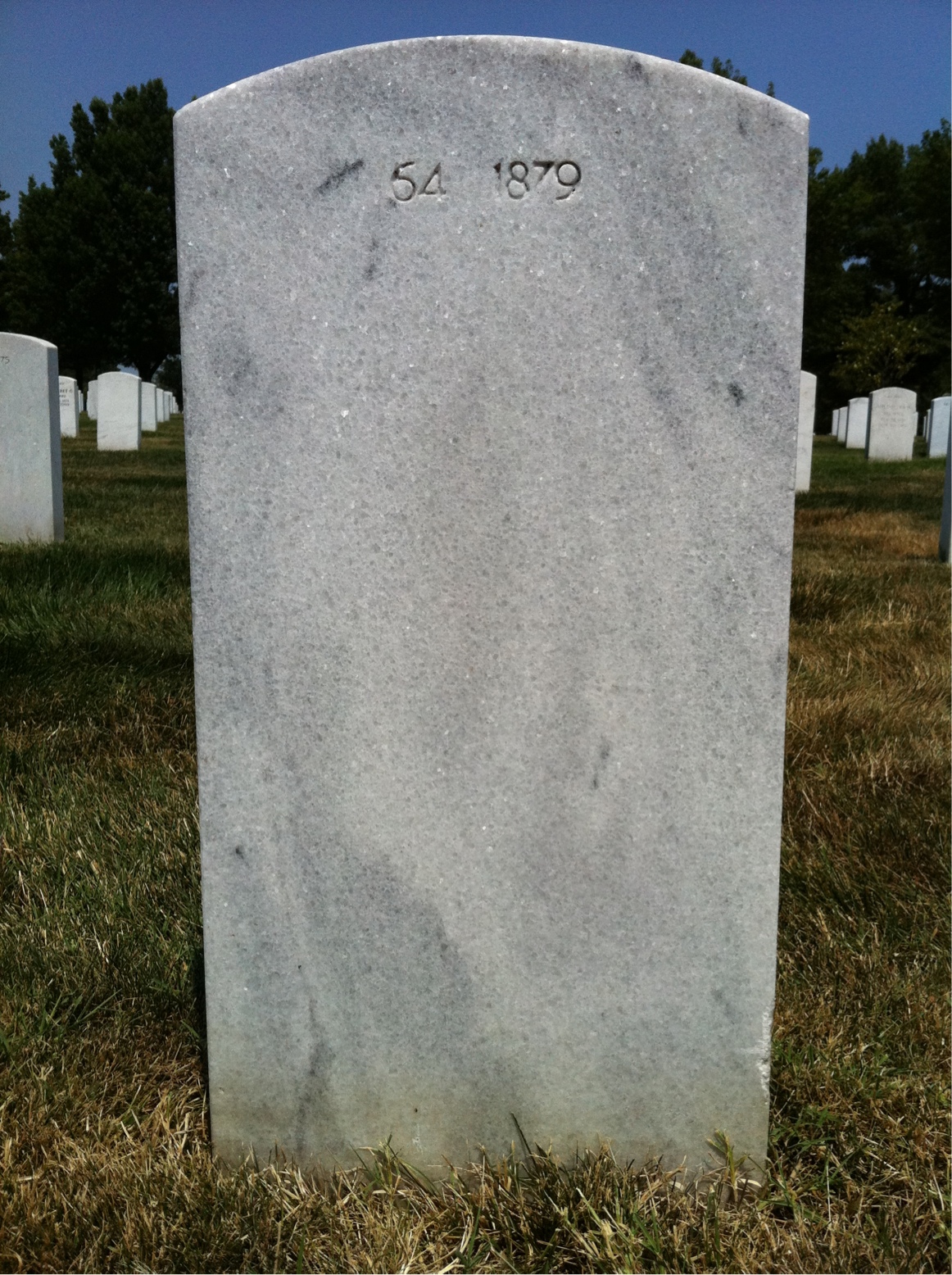 Back of headstone — Timothy Morin