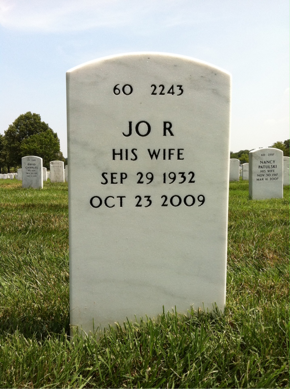 Back of headstone — Walter Gummelt