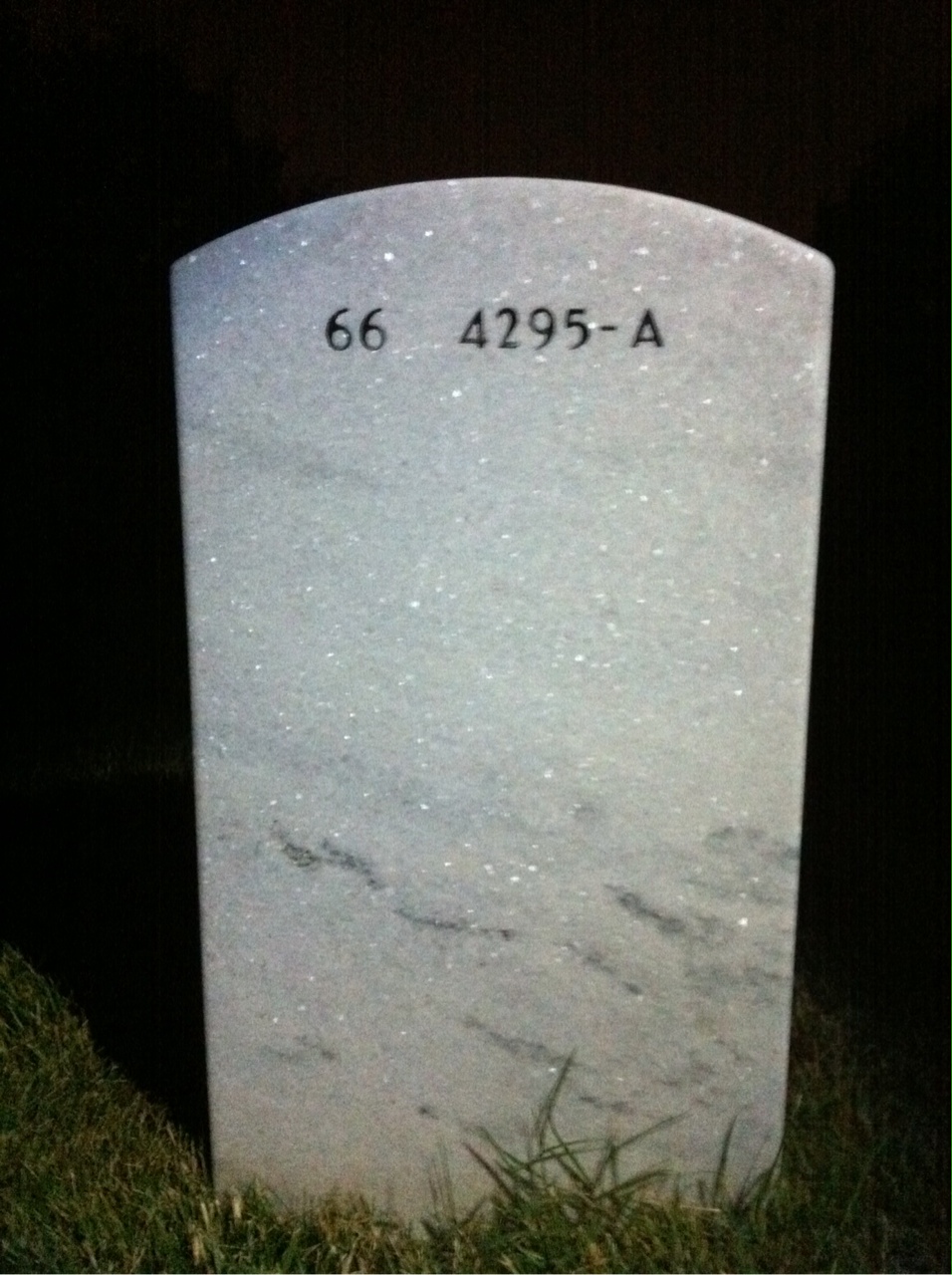Back of headstone — Josephine Reyes-Smith