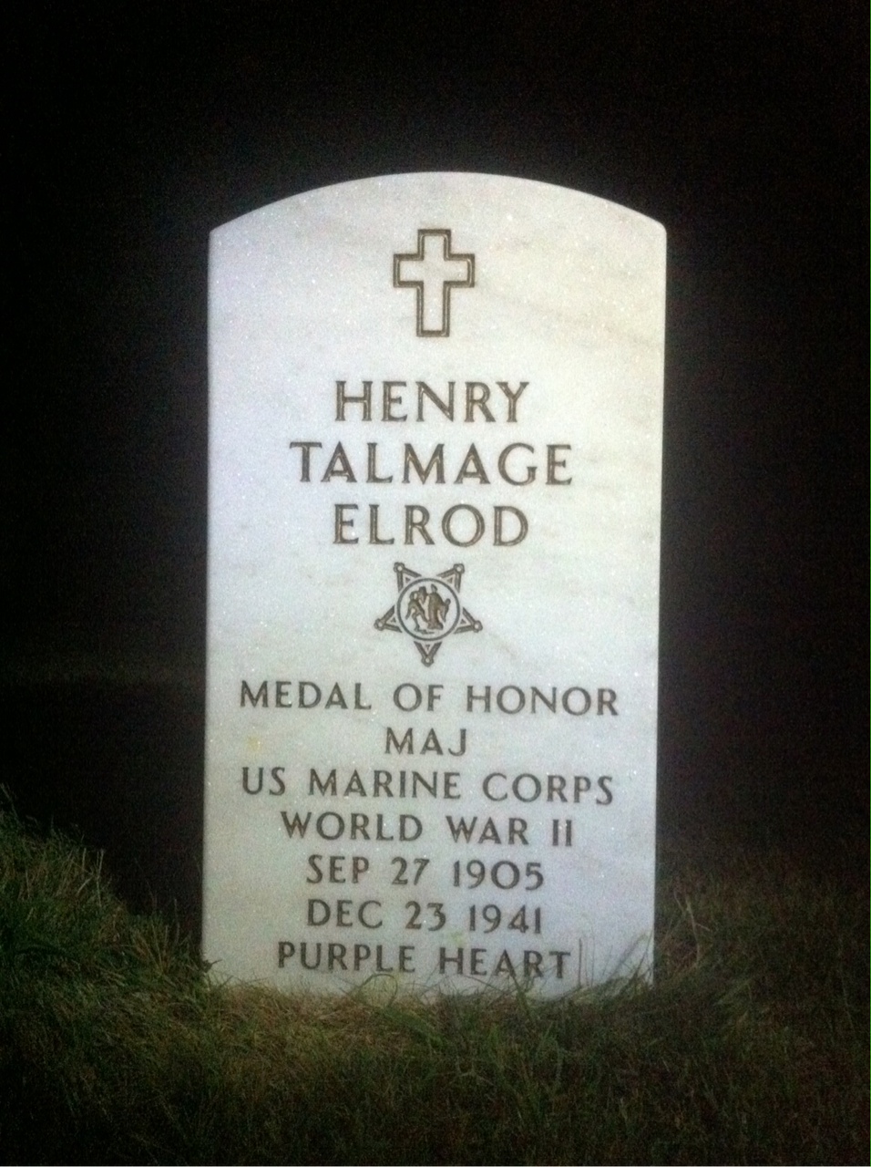 Headstone of Henry Talmage Elrod