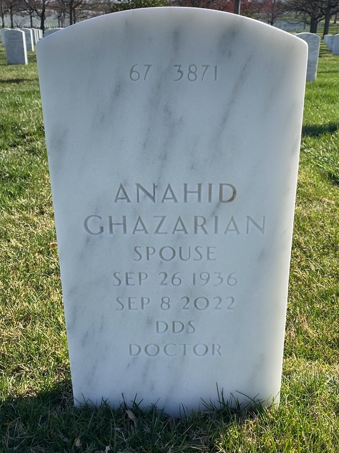 Back of headstone — Ivan Luka