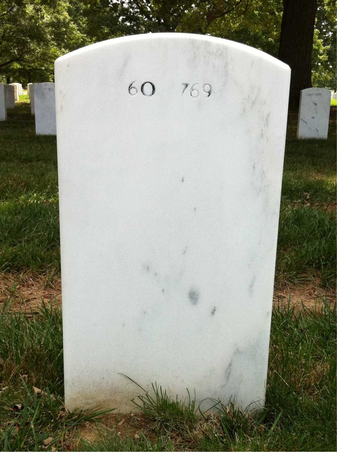 Back of headstone — Edward Cavanaugh
