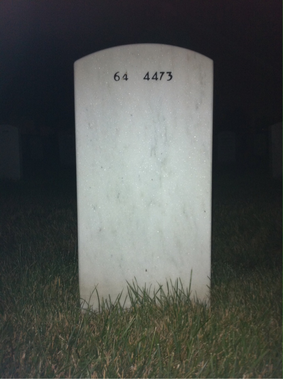 Back of headstone — Robert Joyce