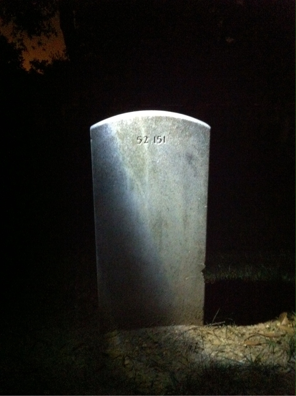 Back of headstone — William Alisauskas