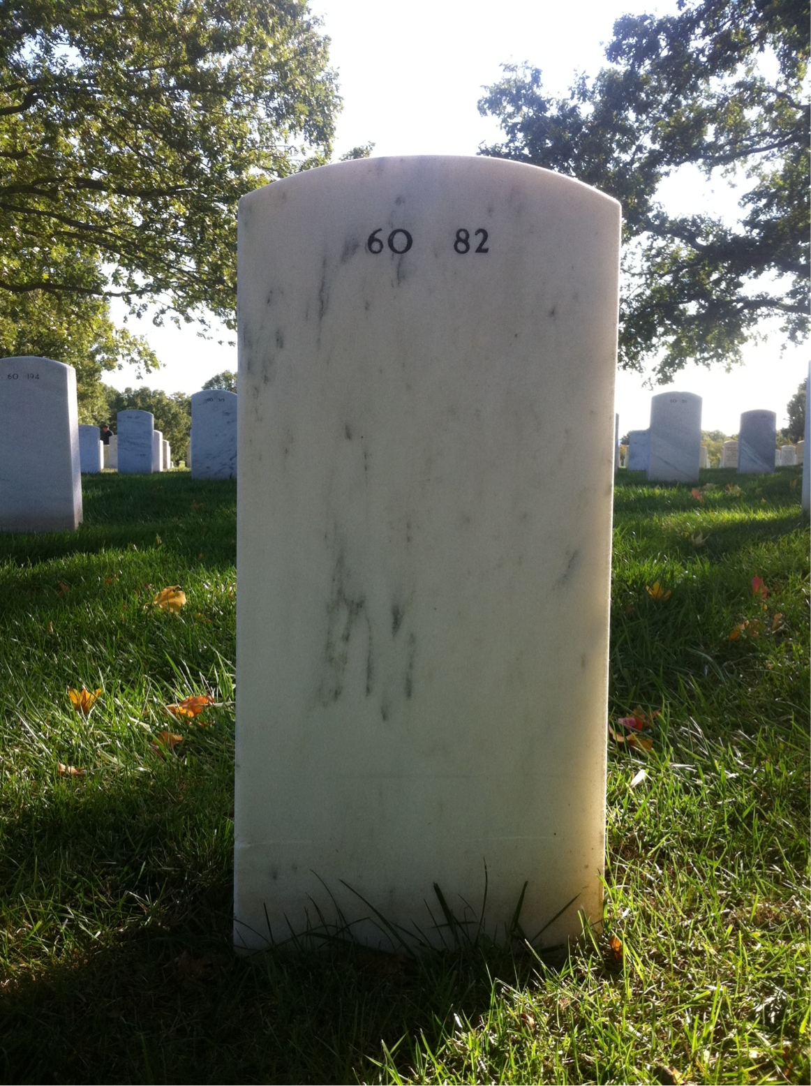Back of headstone — Jose Resto