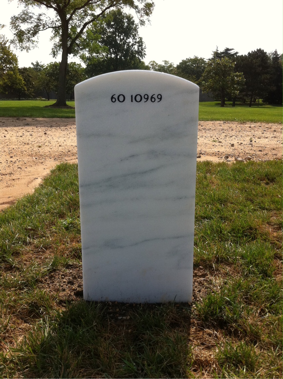 Back of headstone — Arthur Alarcon