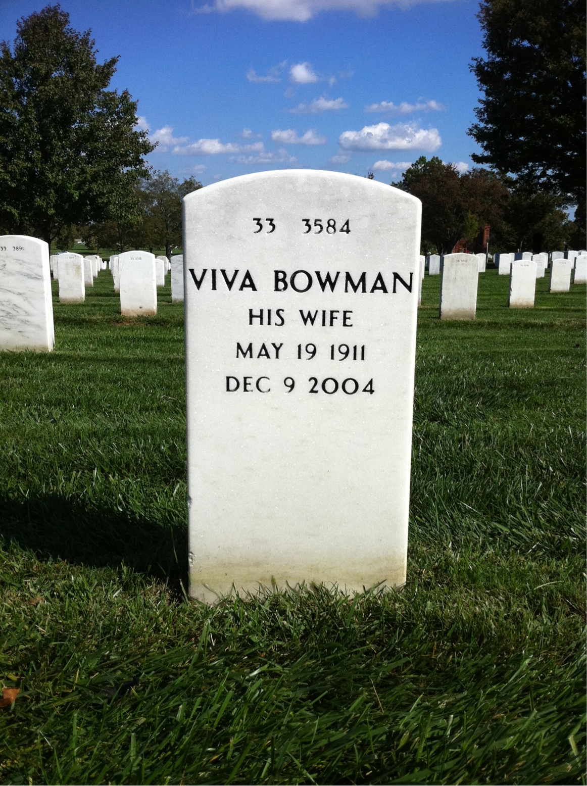Back of headstone — Peter Dughman