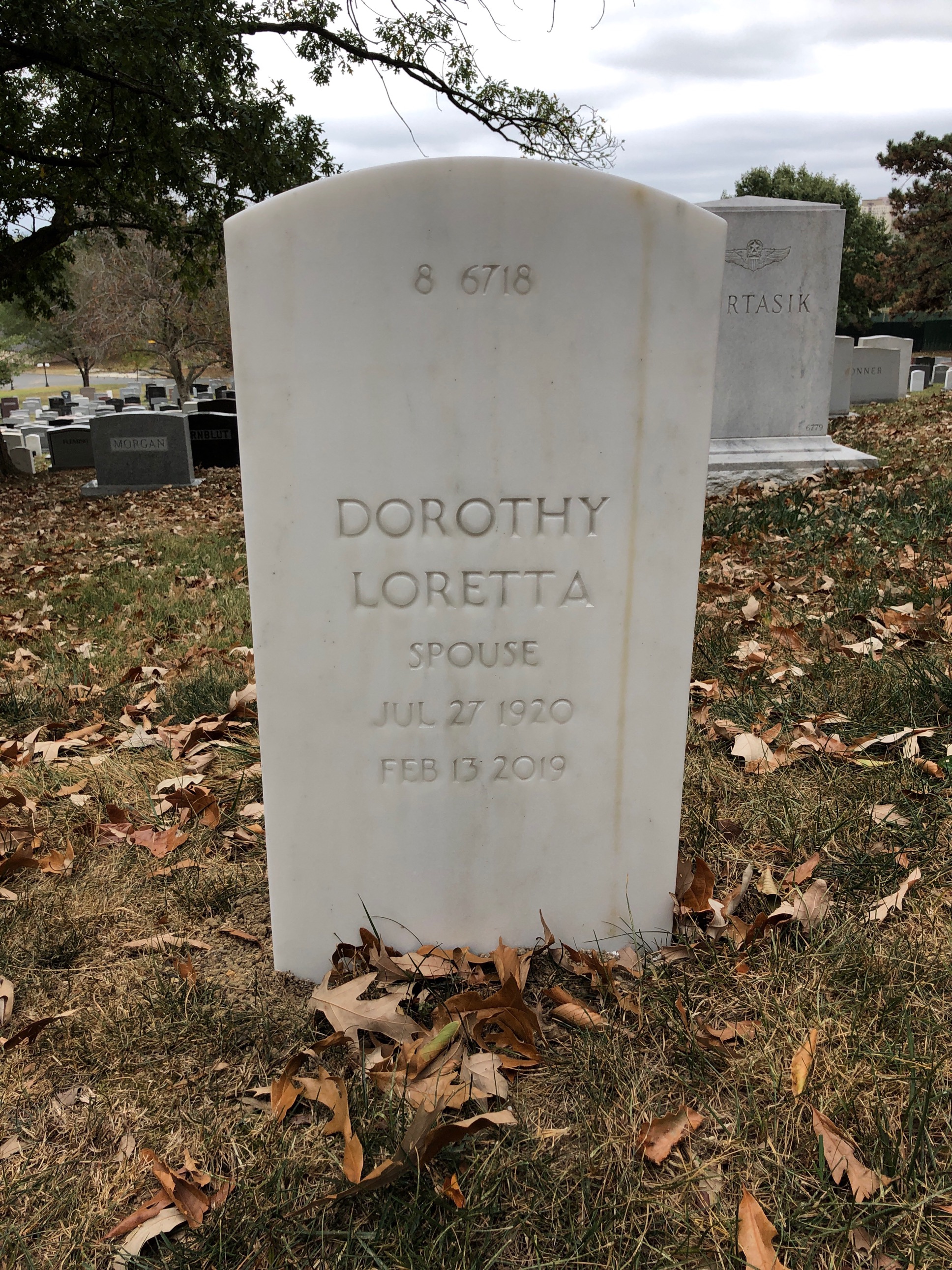 Back of headstone — David Bidwell