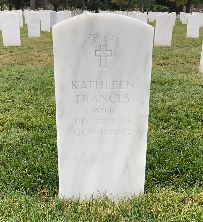 Back of headstone — Robert Morris