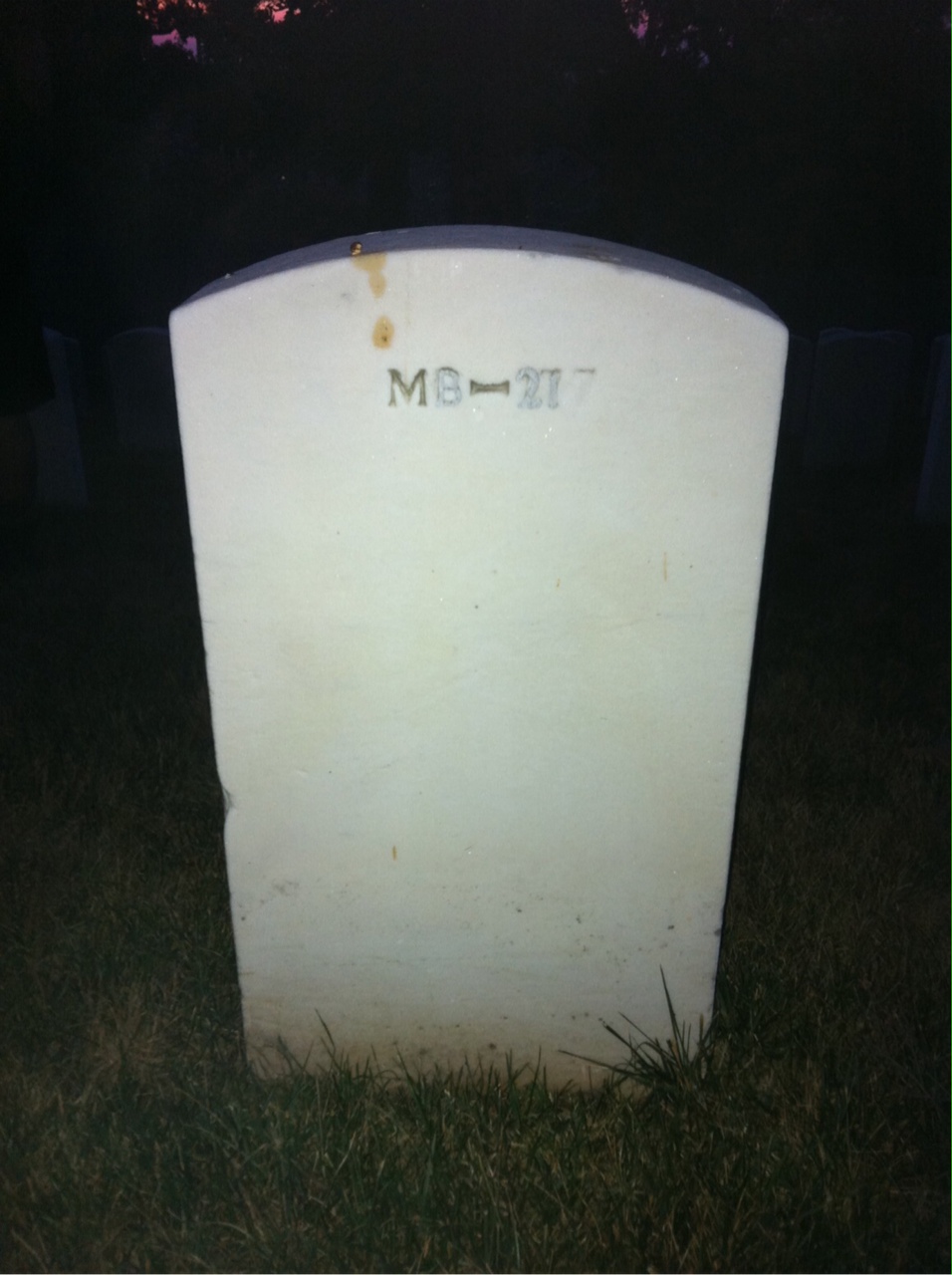 Headstone of Connie Mack Gravitte