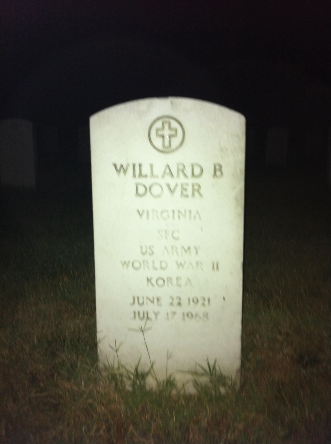 Willard B Dover