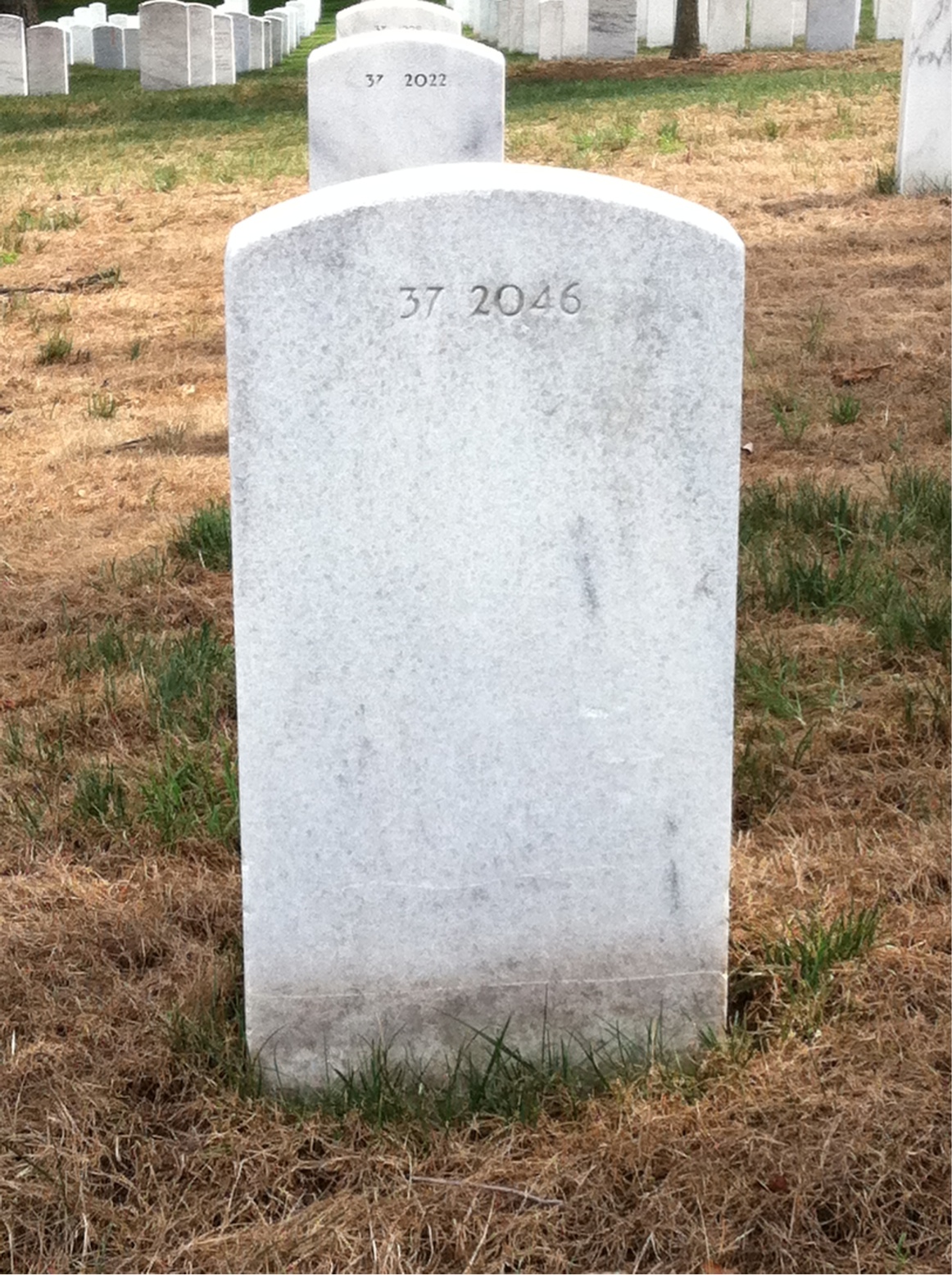 Back of headstone — Ruth Bade