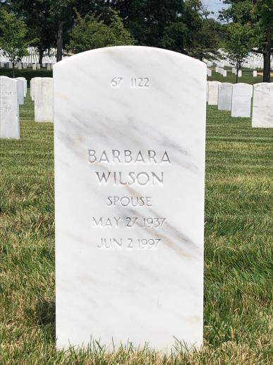 Back of headstone — Calbreith Lamar Simpson
