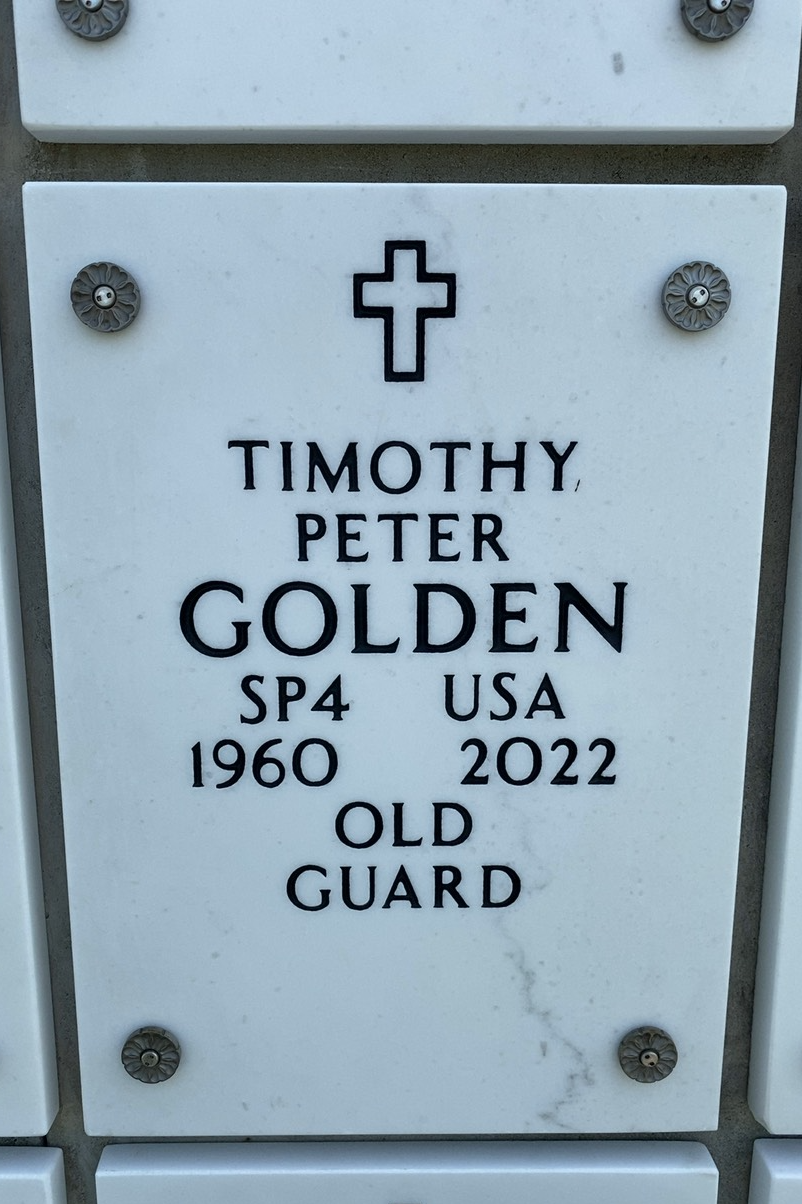 Timothy Peter Golden