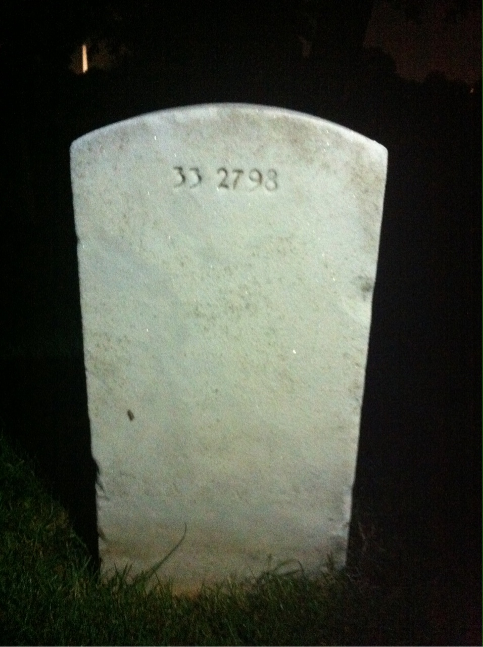 Back of headstone — Deborah Brennan