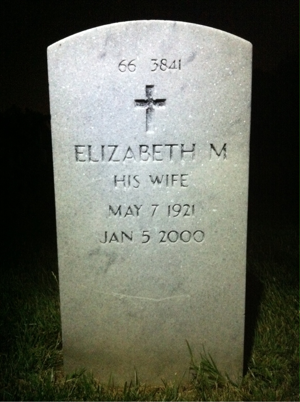 Back of headstone — Edmund Balmforth