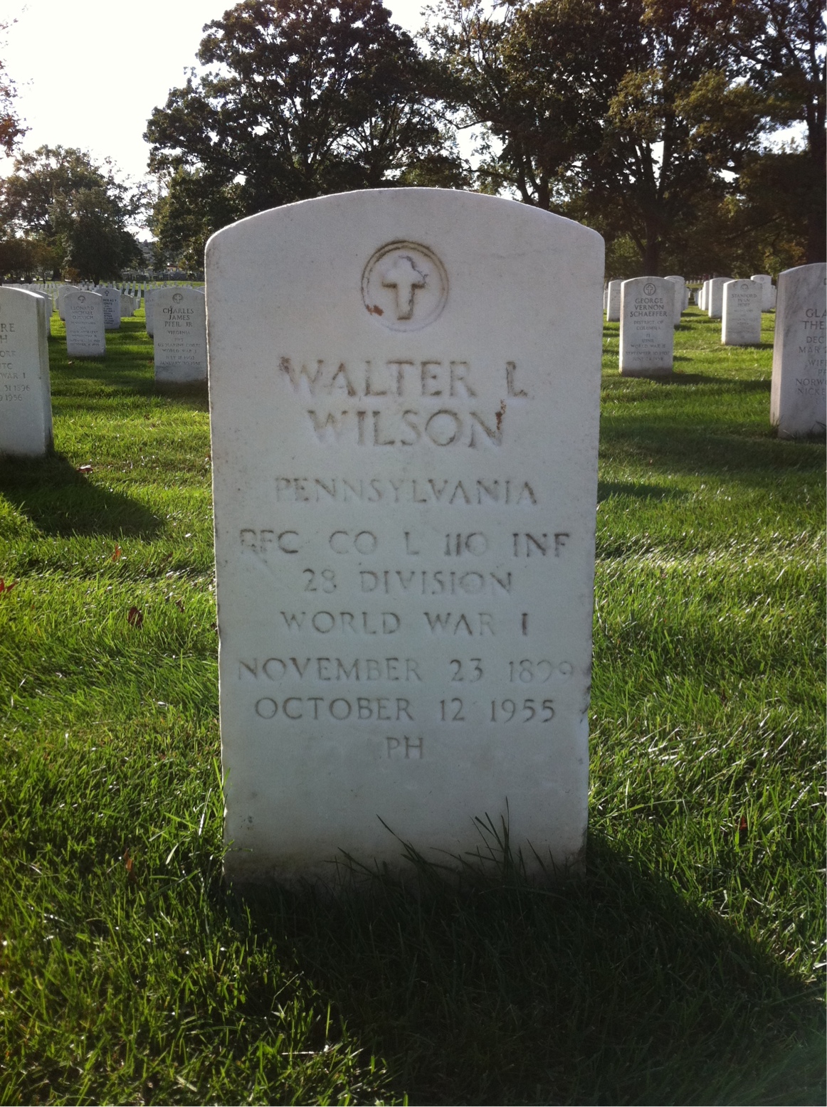 Walter L Wilson