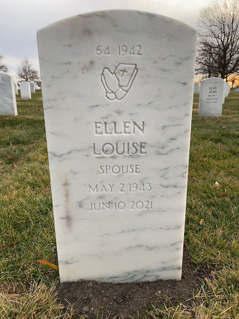 Back of headstone — Joseph Murri