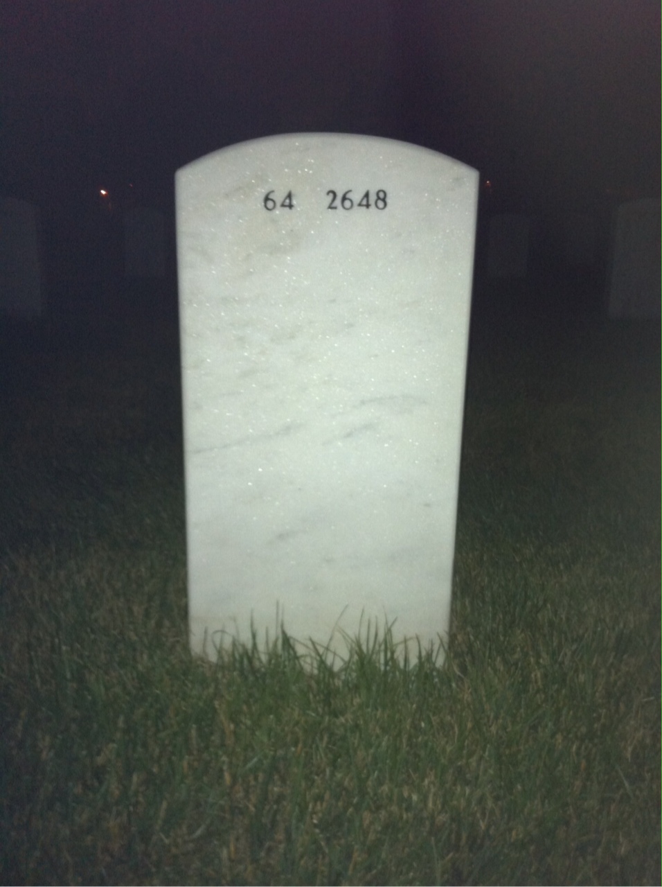 Back of headstone — Eugenio Ruiz