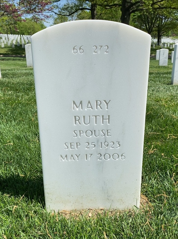 Back of headstone — Kenneth Chilstrom