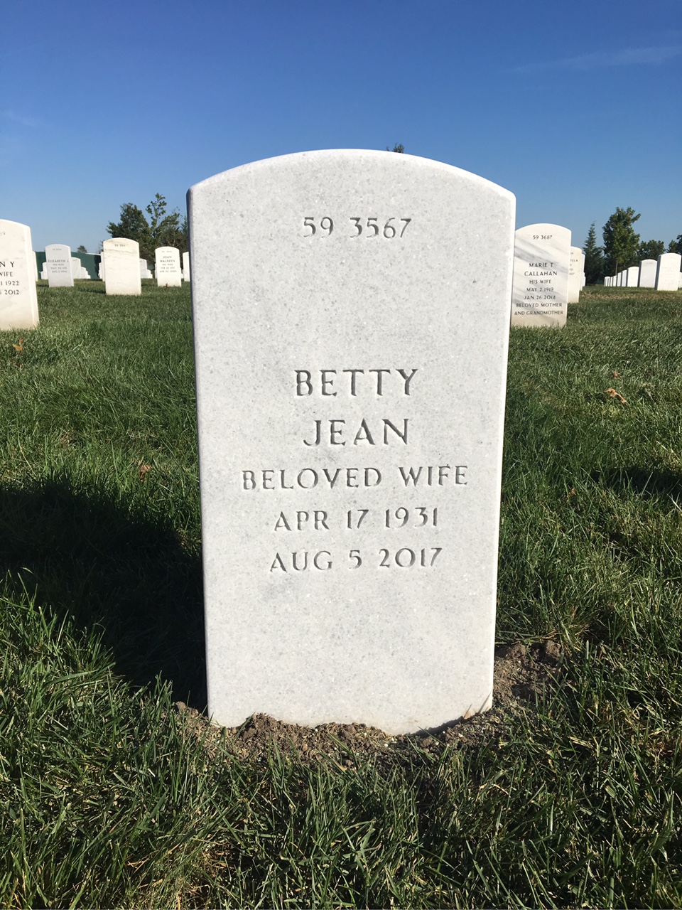 Back of headstone — Isaiah Glover